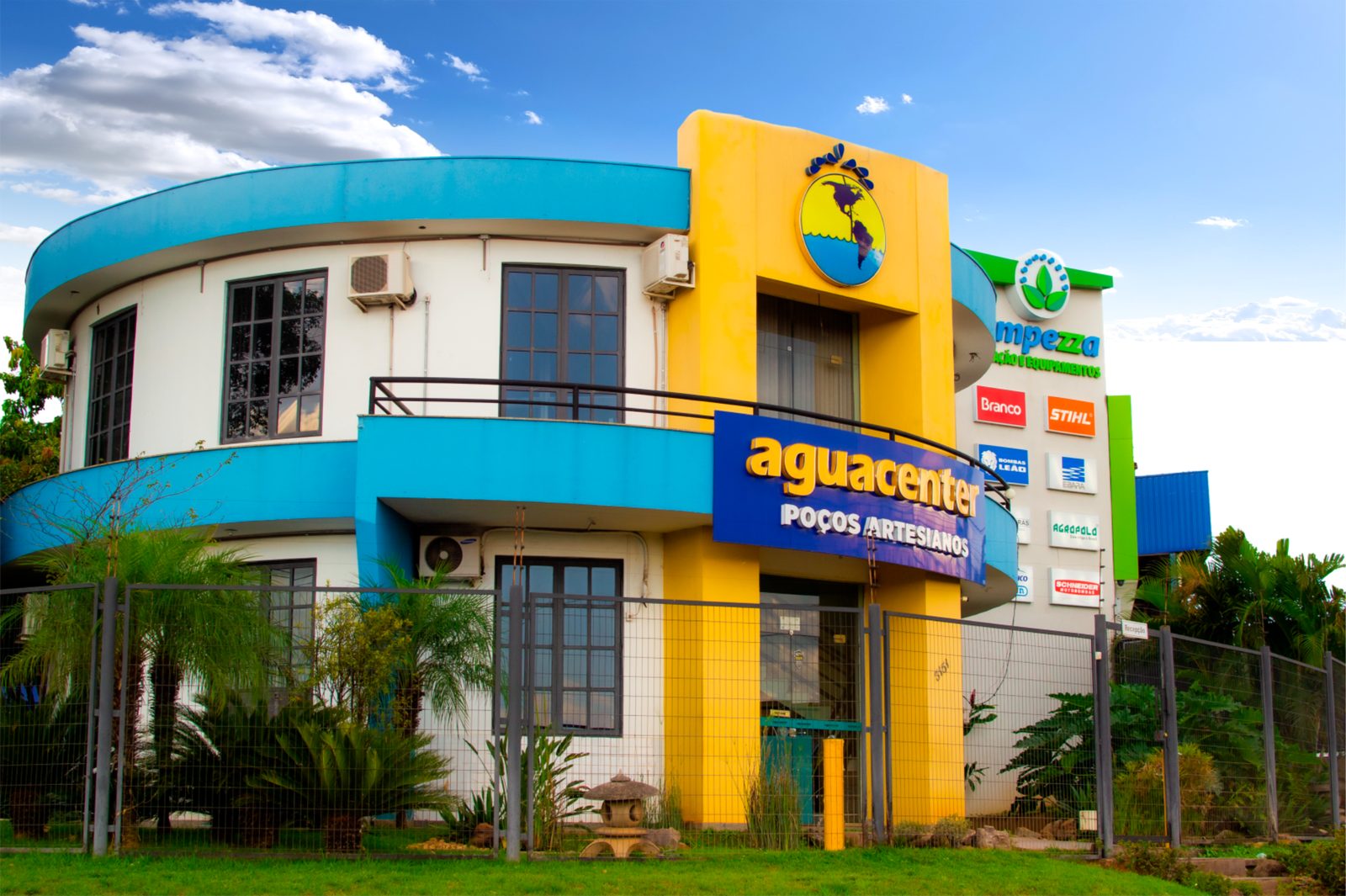 Equipe e equipamento Aguacenter